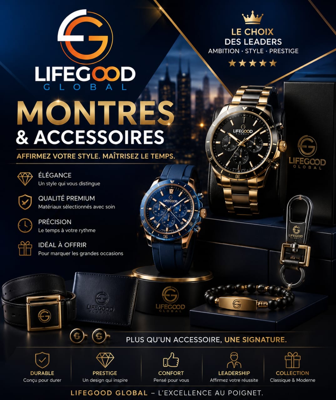 Montre et accessoire